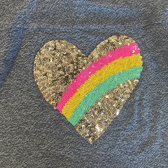 Bundle (2) Rumi+Ryder Unicorn & Heart Sequence Long Sleeve Shirt - Size 6-7 - Picture 13 of 13